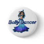 Pisces Vintage Belly Dancer buttons