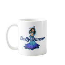 Pisces Vintage Belly Dancer Mug