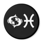 Pisces with Symbol magnets