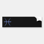 Pisces. Zodiac Astrology Sign. Bumper Sticker