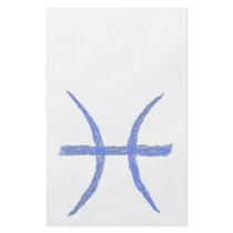 Pisces. Zodiac Astrology Sign. Flyers
