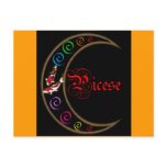 Pisces Zodiac Moon postcards