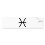 Pisces - Zodiac Sign bumper stickers