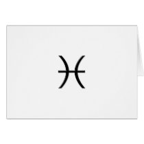 Pisces - Zodiac Sign Greeting Cards