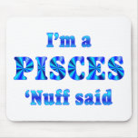 Pisces Zodiac Sign mousepads