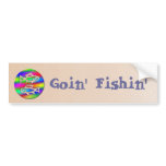 Pisces Zodiac Star Sign Rainbow Fish bumper stickers