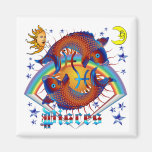 Pisces-Zodiac-V-1 Refrigerator Magnets