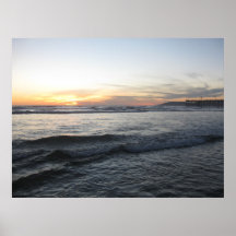 Pismo Beach Sunset Poster