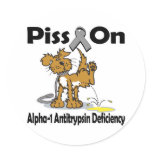Piss On Alpha-1 Antitrypsin Deficiency stickers