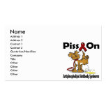 Piss On Antiphospholipid Antibody Syndrome business cards