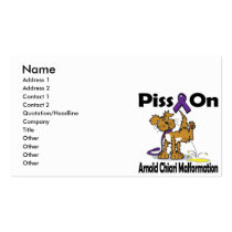 Piss On Arnold Chiari Malformation Business Cards