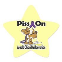 Piss On Arnold Chiari Malformation Stickers
