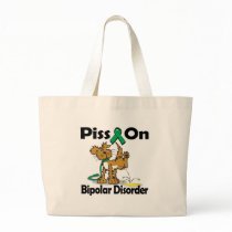 Piss On Bipolar Disorder Tote Bag