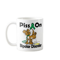 Piss On Bipolar Disorder Coffee Mugs
