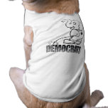 Piss on democrats Faded.png Dog Clothes