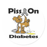Piss On Diabetes stickers