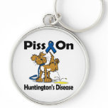 Piss On Huntingtons Disease Keychains