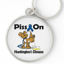 Piss On Huntingtons Disease Keychains