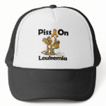 Piss On Leukaemia (orange) hats