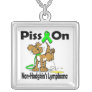 Piss On Non-Hodgkins Lymphoma Jewelry