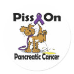 Piss On Pancreatic Cancer stickers