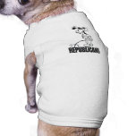 Piss on Republicans Dog Tee Shirt