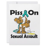 Piss On Sexual Assault invitations