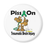 Piss On Traumatic Brain Injury magnets