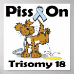 Piss On Trisomy 18 posters
