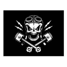 Piston Pistoff II Postcards