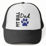 Pit Bull Dad 2 Mesh Hats