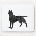 Pit Bull Dog Grunge Silhouette