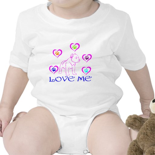 PIT BULL LOVE ME ROMPER
