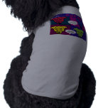 Pit Bull Rescue Pup Art Pet Tee