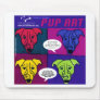 Pit Bull Rescue Pup Art Mousepad