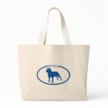 Pit Bull Silhouette Bag
