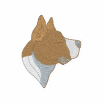 Pit Bull Terrier Embroidered Polo Shirt