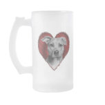 Pit Bull with Heart Mugs