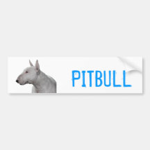Pitbull Bumper Sticker
