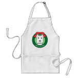 Pitbull Christmas Aprons