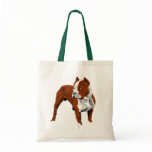 Pitbull colour tote bags