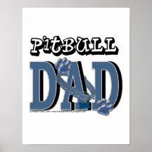 Pitbull DAD Poster