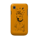 Pitbull Illustration Samsung Galaxy S Cover