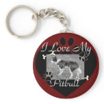 Pitbull Keychain