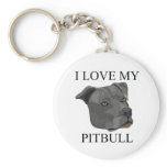 PITBULL Love! keychains