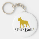 PITBULL PAWS KEY CHAIN