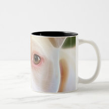 Pitbull Puppy Dog Eyes Art Photography Mugs