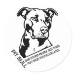 Pitbull stickers