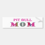 PitBullMom Bumper Stickers