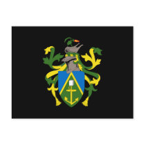 Pitcairn Islands Coat of Arms Post Cards